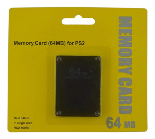 Tarjeta De Memoria Memory Card 64mb Ps2   