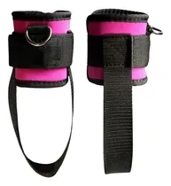 Comprar Tobilleras Polea Color Rosado Para Entrenamiento En Gym