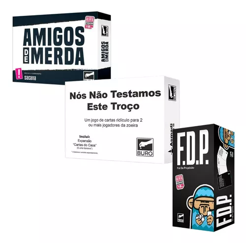 FDP é um jogo pra ser engraçado com os amigos e descobrimos que