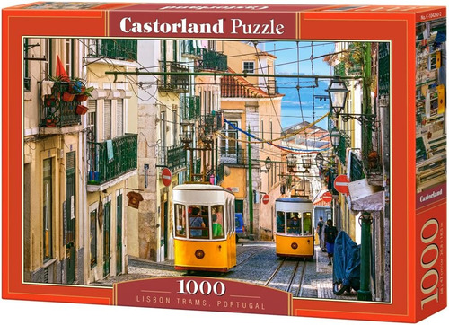 Castorland Rompecabezas De 1000 Piezas, Tranvías De Lisboa, 