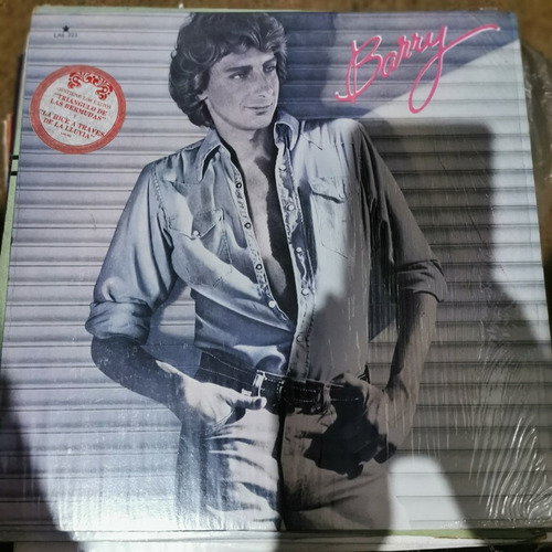 Disco Lp:barry Manilow- Barry