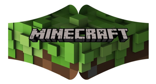 Tapabocas Minecraft Personalizado