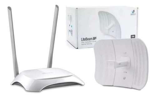Kit Oferta Combo Litebeam M5 Lbe-m5-23 + Tp-link Tl-wr840n