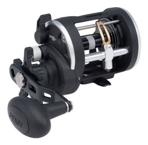 Reel Penn Rotativo Riv20lw Rival Level Wind Black 20