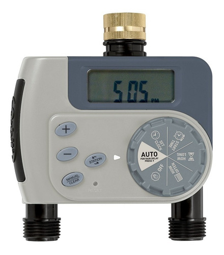 Programador De Riego Automatico 2 Zonas Orbit