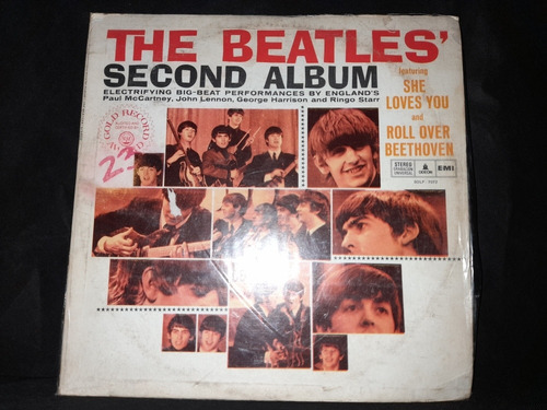 The Beatles Seconds Album Lp Original Rock Colección Vzla