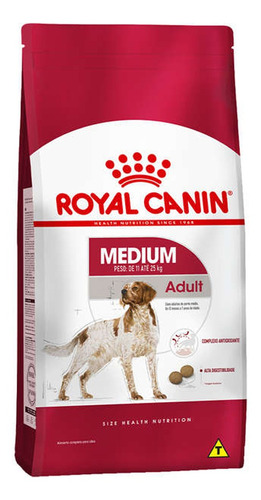Ração Royal Canin Medium Cães Adultos 15kg