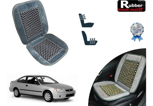 Cubre Respaldo Asiento Bolitas Civic Coupe 1997 A 2002