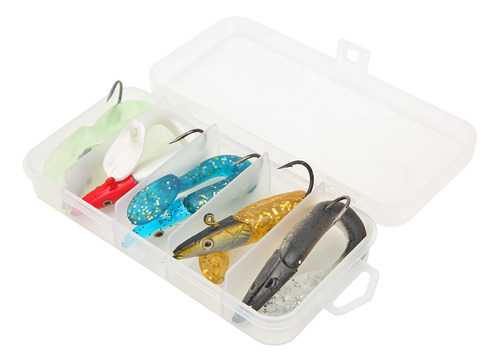 Juego De Cebos Y Aparejos De Pesca, Kit Blando, Aspecto Real