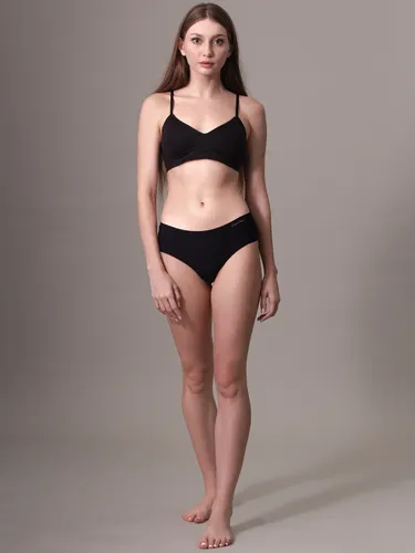 Bralette Negro Con Forro Y Con Aros De Gel Calvin Klein