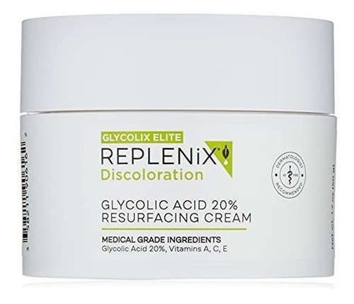 Crema Exfoliante Replenix Ácido Glicólico 20% (1.7 Oz)