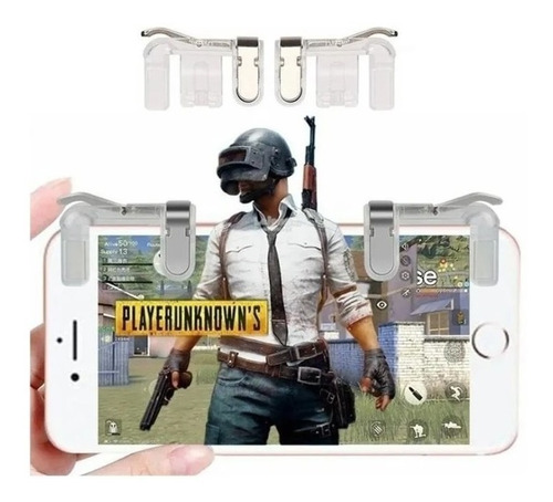 Gatillos Dobles Celular Botones Juegos Disparar Pubg Free Fi