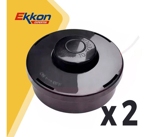 Imagen 2 de 6 de Combo X 2 Carretel Automático Para Desmalezadora
