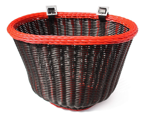 Colorbasket - Canasta Para Bicicleta Con Mango Frontal Y Cor