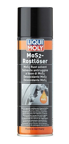 Spray Quita Oxido Y Lubricante Mos2 Rostloser Liqui Moly 300