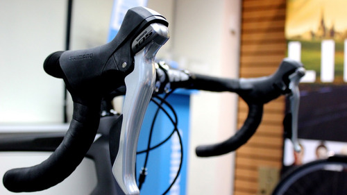 Sti Shimano 105 5800 2x11 Vel Ergo Ruta Cable Fundas Grises