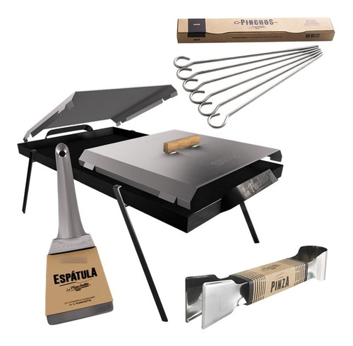 Imagen 1 de 10 de Plancheta - Tapas - Espátula - Patas - Pinchos - Pinza