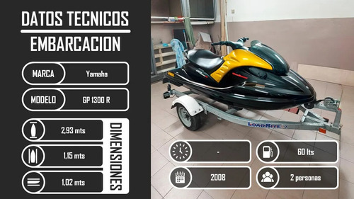 Yamaha Gp 1300 R | Moto De Agua | 2008 | 165hp/ 2t