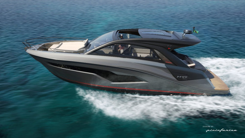 Lancha Nx44 Design By Pininfarina Configuração Completíssima