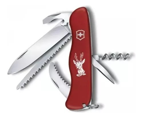 Navaja Victorinox Hunter Roja 12 Funciones 111mm 0.8873