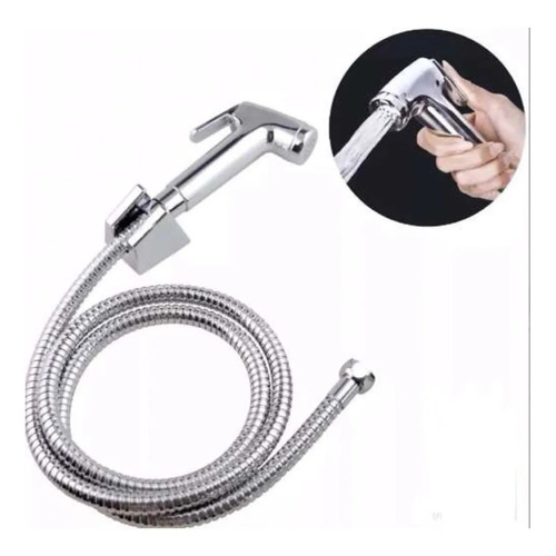 Imagen 2 de 6 de Bidet De Mano C/ Corte P/ Duchas Inodoro Duchador Gatillo