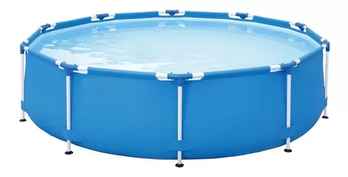 Piscina estructural redonda Mor 001045 con capacidad de 5000 litros de  3.05m de diámetro azul | MercadoLibre