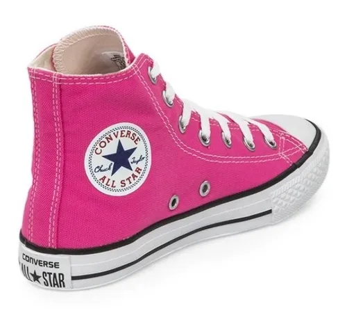 Zapatillas Niña Chuck Taylor All Star Hi Rosado