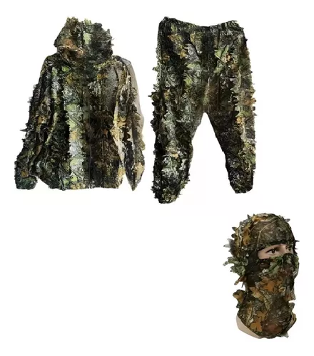 Roupa Chewbacca Sniper Ghillie Camuflada Airsoft 3d Caça