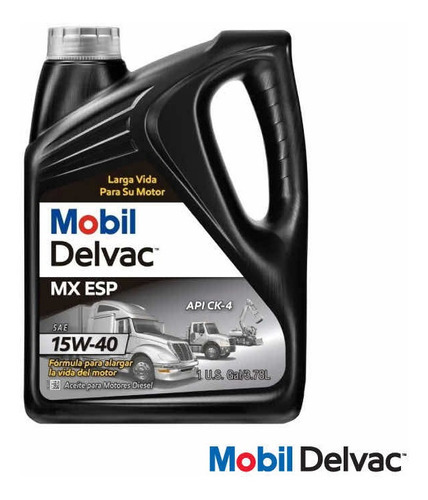 Lubricante Mobil Delvac Mx Esp 15w40 Ck4 - 1 Galón