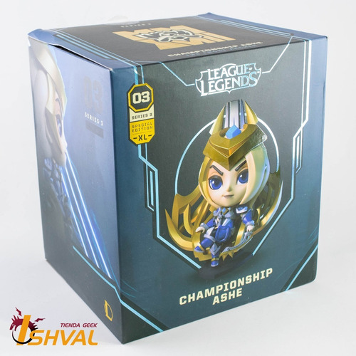 Imagen 3 de 4 de Figura League Of Legends - Championship Ashe Xl - Series 3