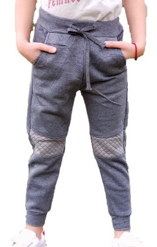 Pantalón Buzo Niño/niña. Algodón Forro Polar. Talla 2 A 12