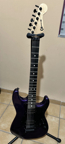 Charvel Pro Mod So-cal Hh Fr Ébano Diestro Deep Purple Metallic Ébano (Usado)
