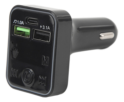 Reproductor De Coche Con Doble Carga Usb Con Función Fm, Blu