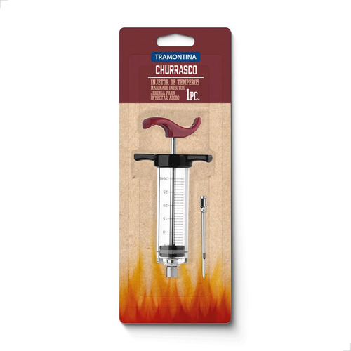 Inyector de Jeringa para Carne Mixto de Acero Inoxidable Tramontina