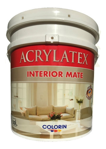 Colorin Acrylatex Interior X 20lts - Pintolindo