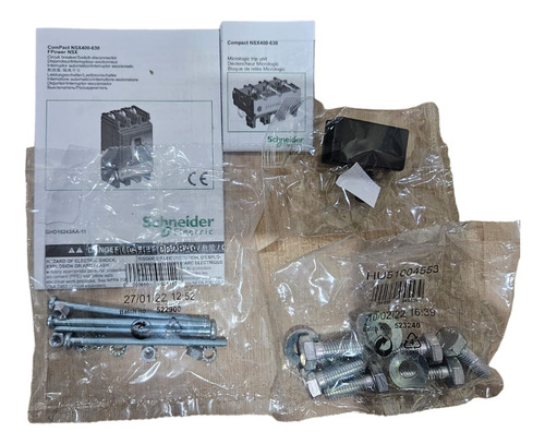 Disjuntor Nsx630s Mic 1.3m 3p 500a C63s31m500 - Schneider