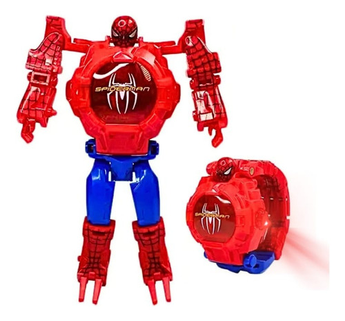 Reloj Infantil Digital Interactivo Y/o Armable Para Niño Spider Man