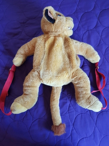 Mochila El Rey Leon Peluche