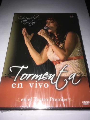 Tormenta En Vivo Grandes Exitos Dvd Nuevo Cerrado