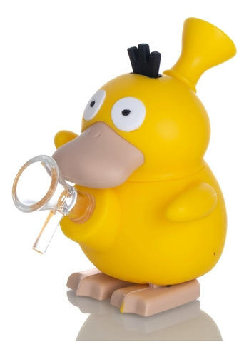 Bong De Silicona Pipa Agua Psyduck Boquilla De Vidrio