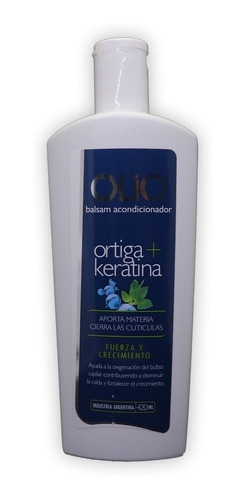 Olio Acondicionador Ortiga + Keratina X 420ml