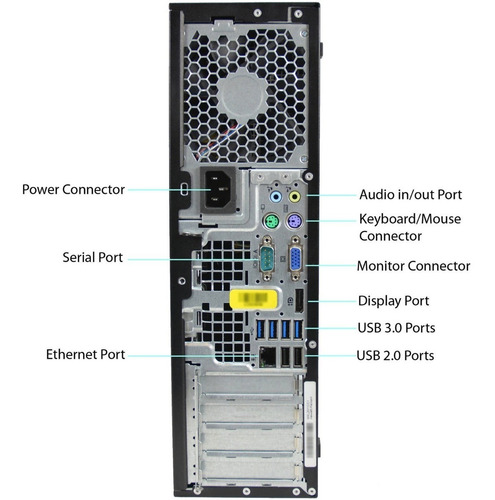Imagen 3 de 6 de Cpu Hp 6300 Elite Sff Core I5 3.2ghz 8gb Ddr3 Wifi