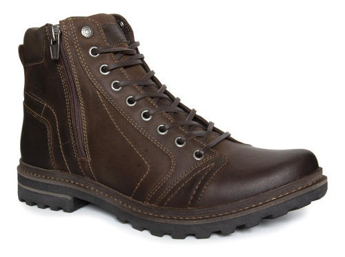 Imagem 2 de 6 de Bota Masculina Freeway Absolut Couro Legítimo - Chocolate