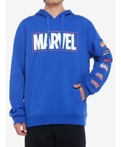 Hoodies Sweater - Sueter Logo Marvel