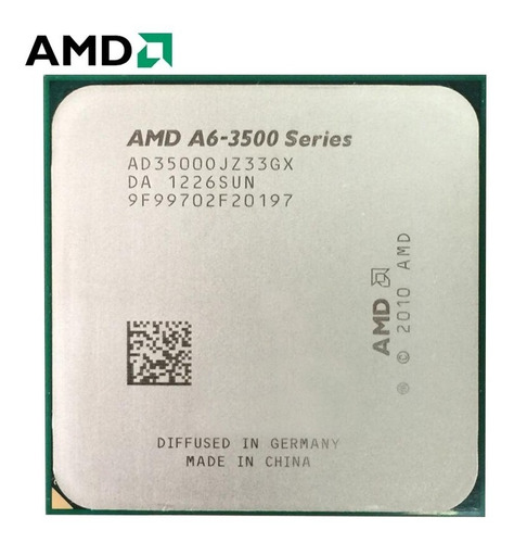 Procesador Amd A6-3500  Triple Núcleo, 2,1 Ghz, 65w