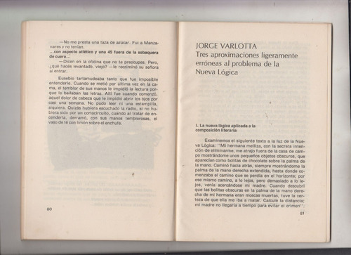 1983 Mario Levrero Aproximaciones A Problema De Nueva Logica