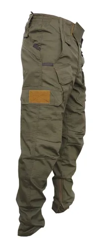 Pantalon Tactico Ripstop Bolsillo Tiro Hombre Bolsillo Cargo - $ 76.000