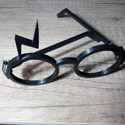 Anteojos Harry Potter O Luna L Plegables -sd3d.store Envíos Negro Potter Plegable