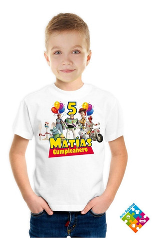 Franelas De Toy Story Personalizadas