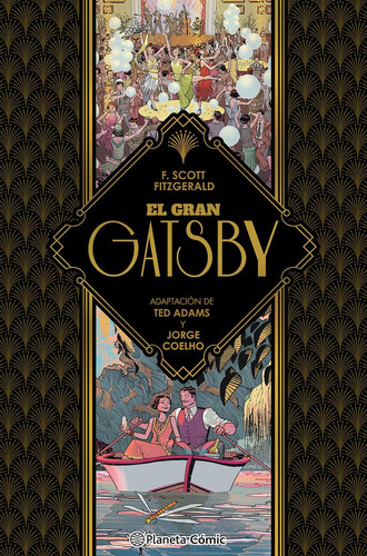 El Gran Gatsby, De Adams, Ted. Editorial Planeta Cómic, Tapa Dura En Español